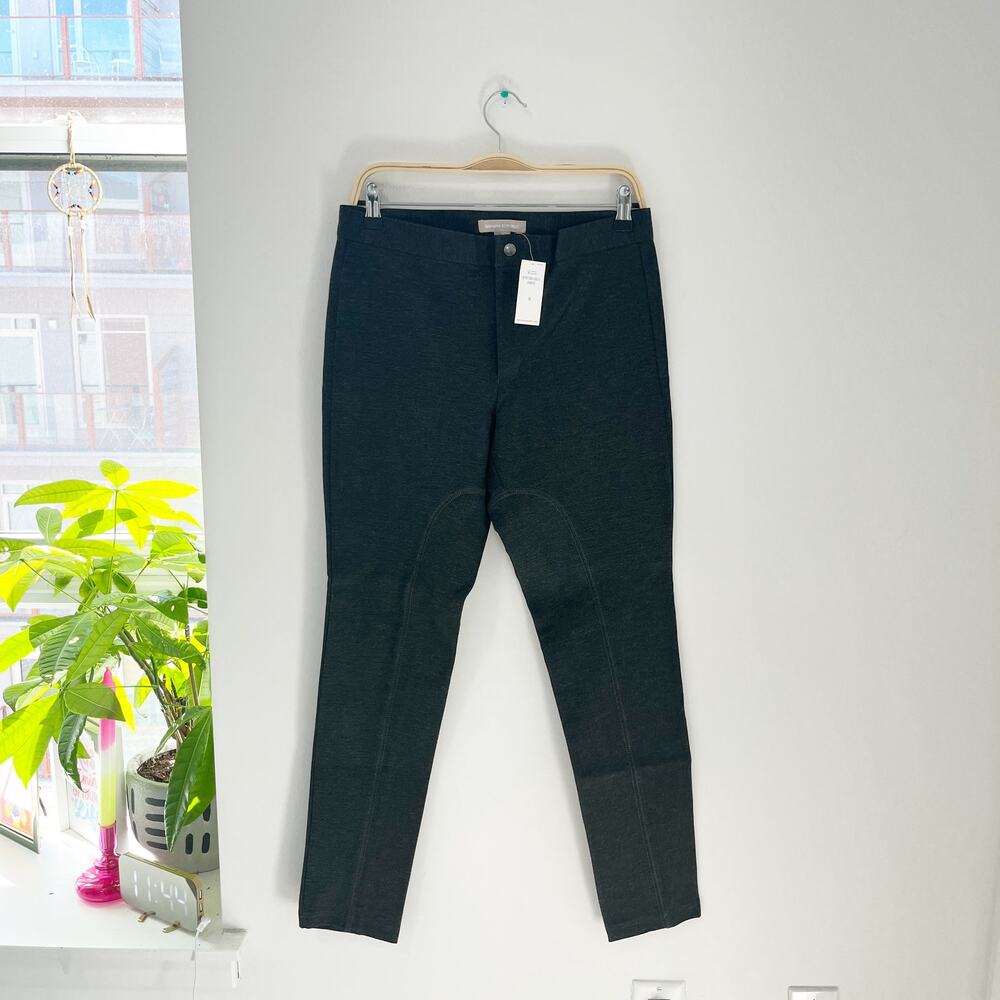 NEW Banana Republic Heather Gray Ponte Leggings Size 8